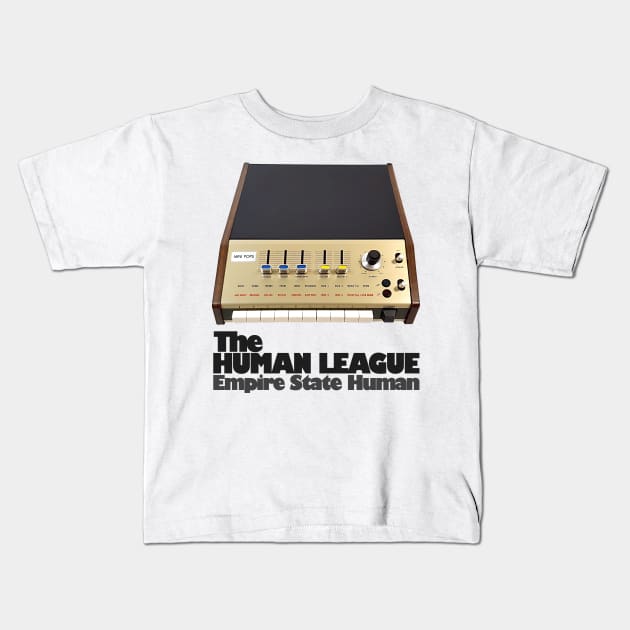 The Human League ^ Retro Original Design Kids T-Shirt by unknown_pleasures